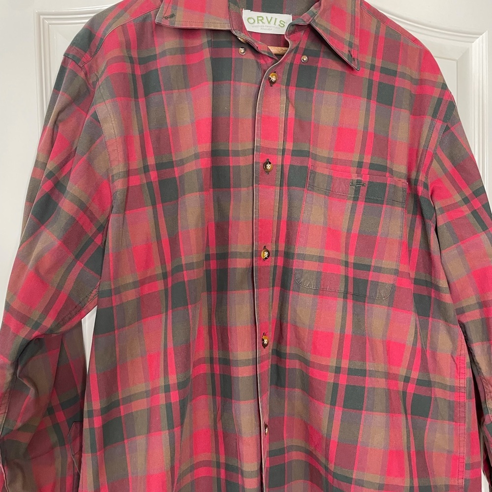 Orvis Flannel Long Sleeve - Picture 2 of 10